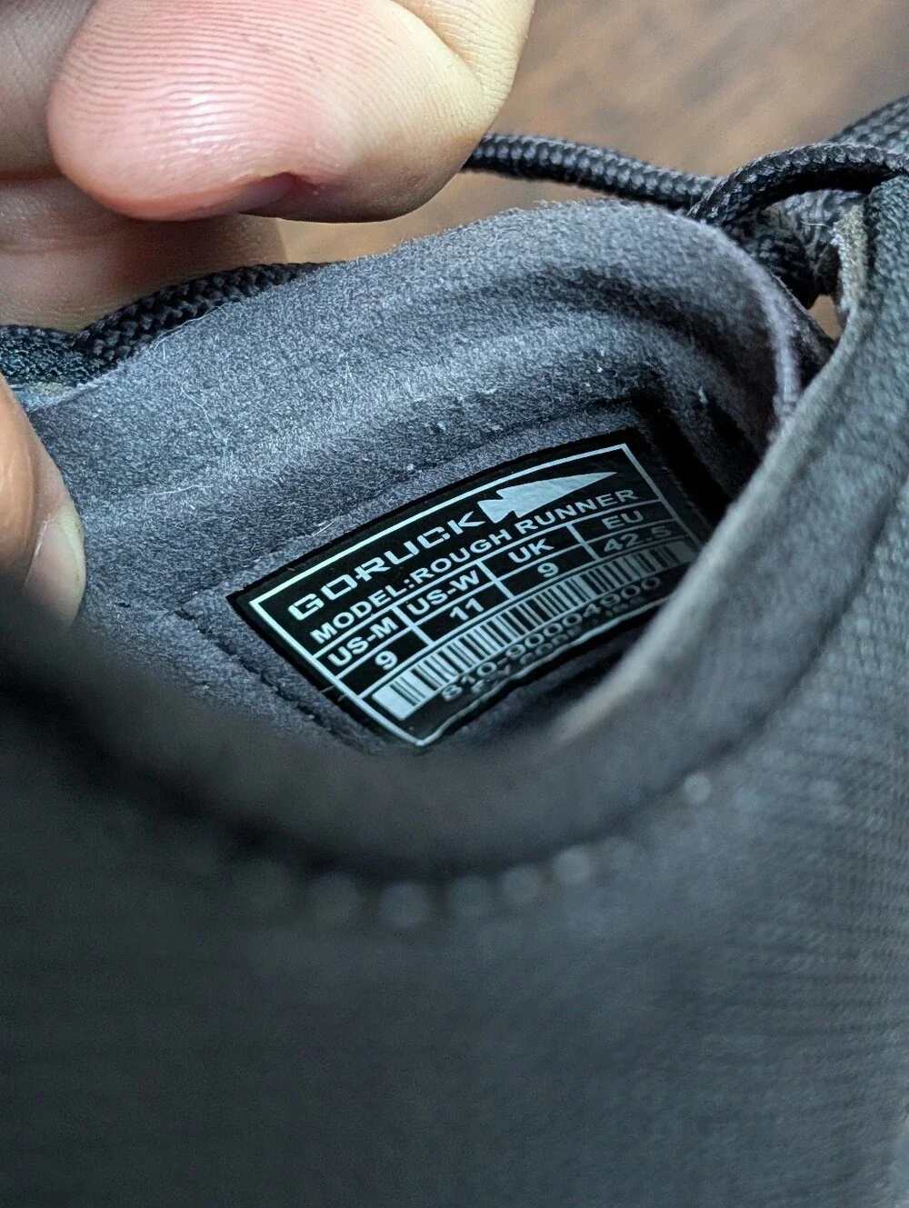 Goruck Roughrunners Shoes Mens Size 9 - Picture 5 of 6